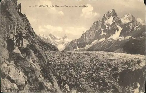 Chamonix-Mont-Blanc Le Mauvais Pas x