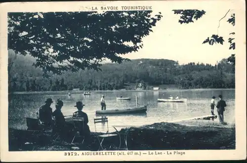 Aiguebelette le Lac la Plage x