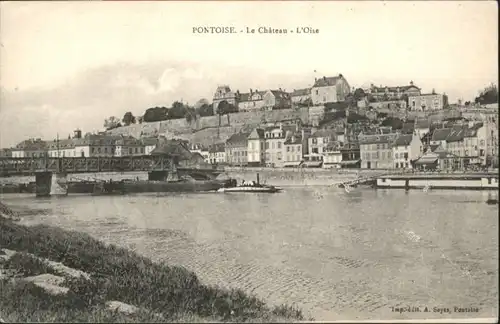 Pontoise  Val-d Oise Chateau Oise / Pontoise /Arrond. de Pontoise