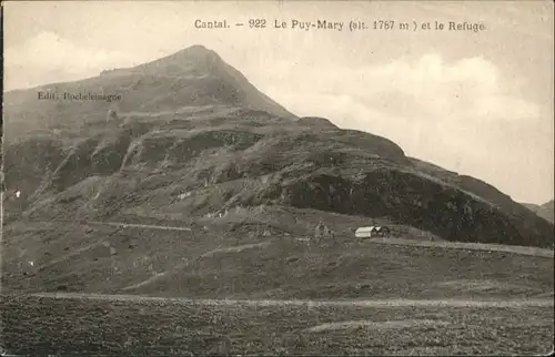 Le Puy Mary Cantal Refuge /  /