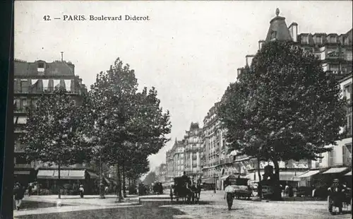 Paris Boulevard Diderot *