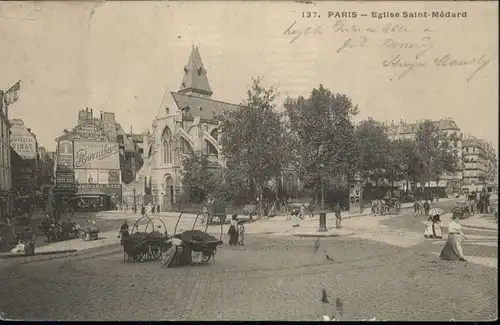 Paris Eglise Saint Medard x