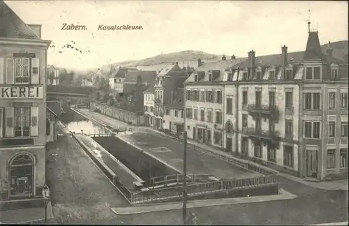 Zabern Saverne Zabern Kanalschleuse x / Saverne /Arrond. de Saverne