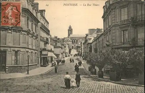 Pontoise  Val-d Oise Rue Thiers x / Pontoise /Arrond. de Pontoise