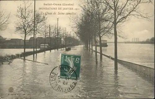 Saint-Ouen-les-Parey Quai Seine Canalise
