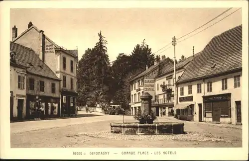 Giromagny Grande Place Hotels Brunnen *