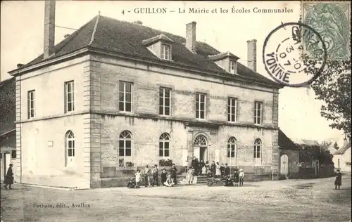 Guillon Mairie les Ecoles Communales x