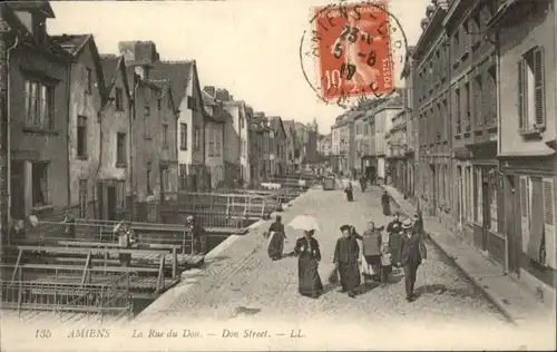 Amiens Rue du Dom Din Street x