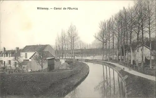 Villenoy Canal Ourcq *