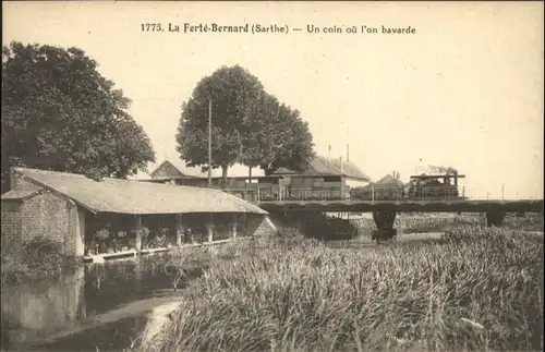 La Ferte-Bernard Bruecke Zug *