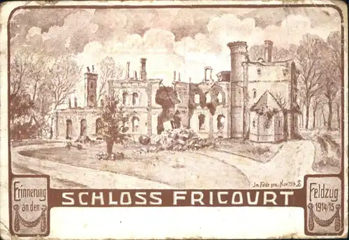 Fricourt Schloss *