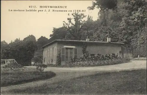 Montmorency Maison habitte par Rousseau *