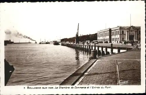 Boulogne-sur-Mer Chambre Commerce Port *