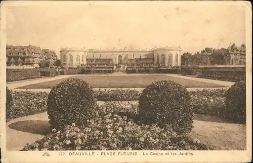 Deauville Plage Fleurie Casino Jardin *