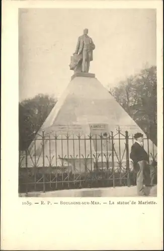 Boulogne-sur-Mer Statue Mariette *