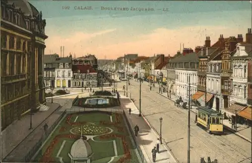 Calais Strassenbahn Boulevard Jacquard x