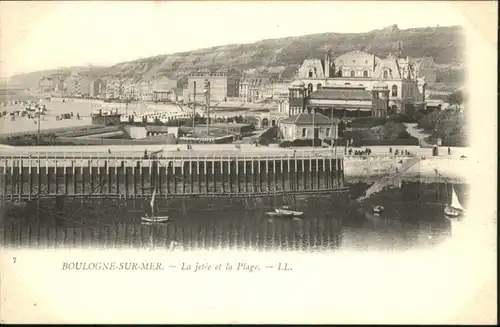 Boulogne-sur-Mer Plage Jetee *