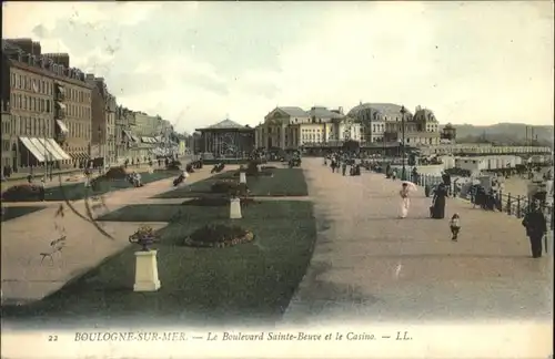 Boulogne-sur-Mer Boulevard Sainte-Beuve Casino x