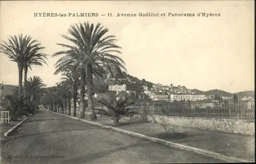 Hyeres Palmiers Avenue Godillot *
