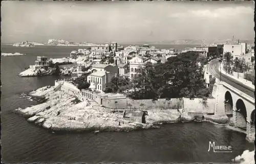 ws74664 Marseille Marseille Corniche Pont Fausse-Monnaie  * Kategorie. Marseille Alte Ansichtskarten