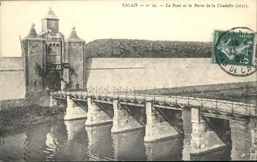 Calais Pont Porte Citadelle x