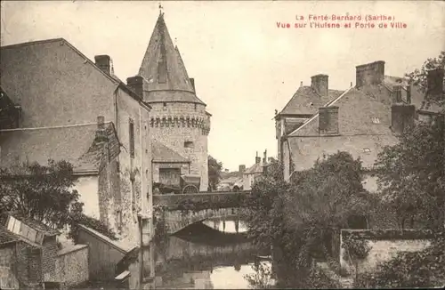 La Ferte-Bernard Sarthe Huisne Porte Ville x