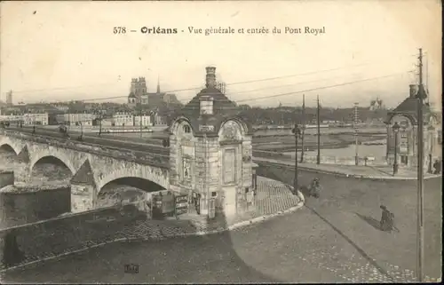 Orleans Loiret Orleans Pont Royal * / Orleans /Arrond. d Orleans