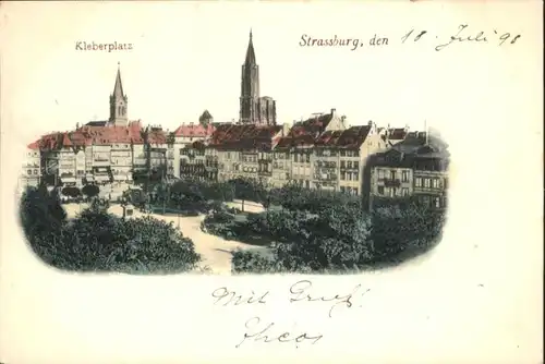 Strasbourg Alsace Strassburg Elsass Kleberplatz x