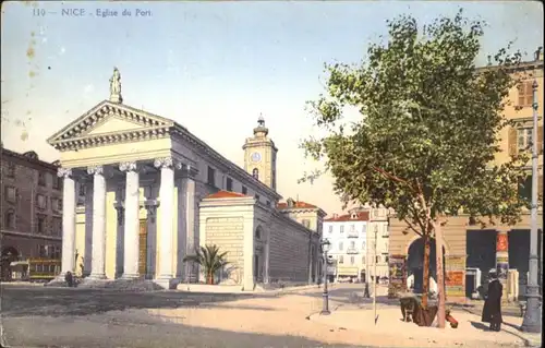 ws76247 Nice Alpes Maritimes Nice Eglise du Port * Kategorie. Nice Alte Ansichtskarten