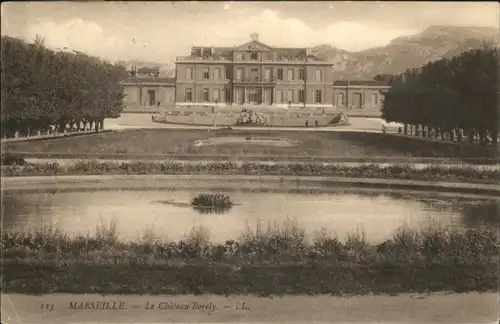 ws76250 Marseille Marseille Le Chateau Borely x Kategorie. Marseille Alte Ansichtskarten