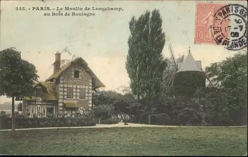 Paris Le Moulin de Longchamp Bois de Boulogne x