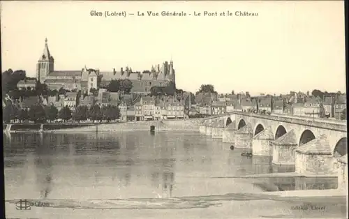 Gien Pont Chateau *