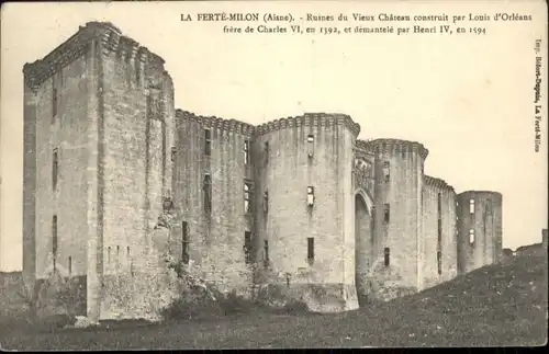 La Ferte-Milon Ruines vieux Chateau x
