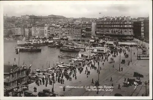 ws76623 Marseille Marseille Quai des Belges x Kategorie. Marseille Alte Ansichtskarten