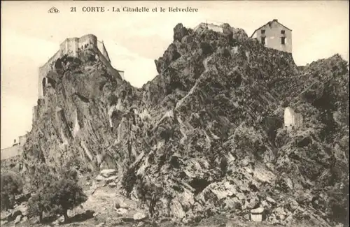 Corte Citadelle et le Belvedere *