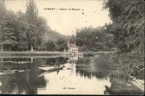 Chessy Seine-et-Marne Canal Le Bassin