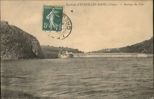 Evaux-les-Bains Barrage du Cher x