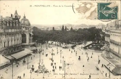 Montpellier Place de la Comedie x