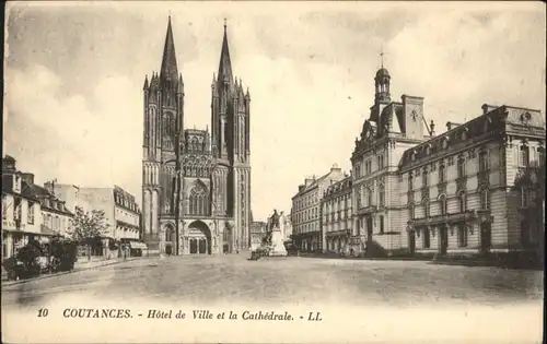 Coutances Hotel de Ville Cathedrale *