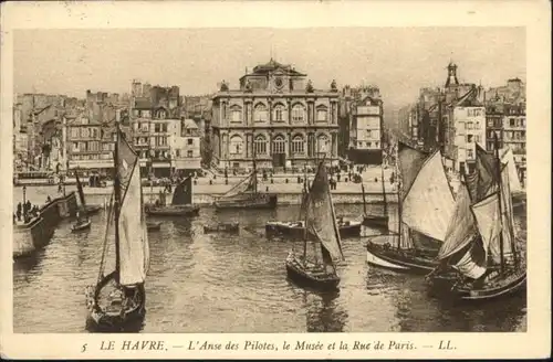 Le Havre Anse des Pilotes Musee Rue de Paris x