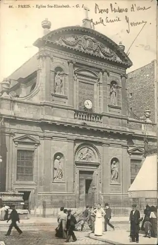 Paris Eglise Ste-Elisabeth x