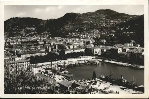 ws76974 Nice Alpes Maritimes Nice Port * Kategorie. Nice Alte Ansichtskarten
