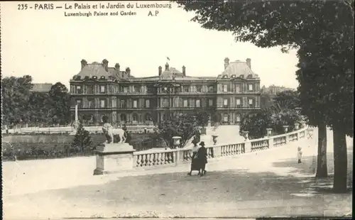 Paris Palais Jardin Luxembourg *
