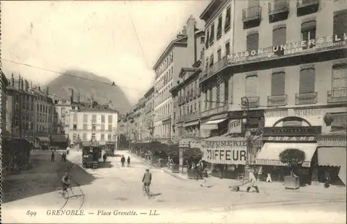 Grenoble Strassenbahn Place Grenette *