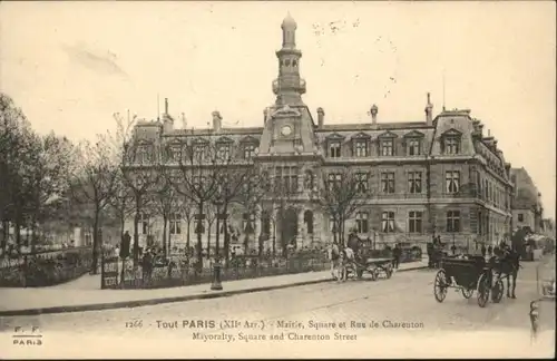 Paris Mairie Square Rue Charenton x