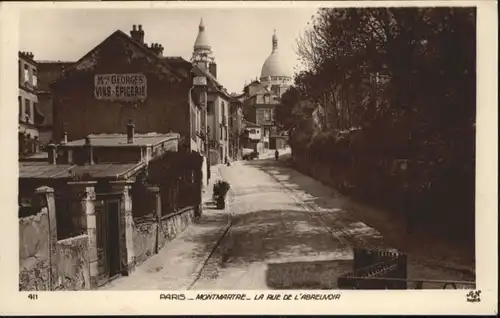 Paris Montmartre Rue Abreuvoir *