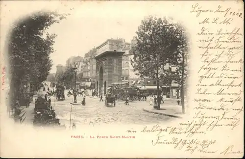 Paris Porte Saint-Martin x