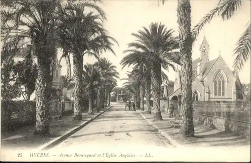 Hyeres Avenue Beauregard Eglise Anglaise x