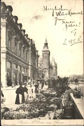 Paris Quai Fleurs x