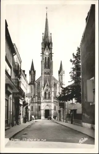 Fumel Eglise Rue *